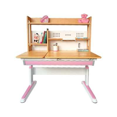 儿童榉木升降功能桌面调节学习读书画画端正坐姿保护视力学习桌椅