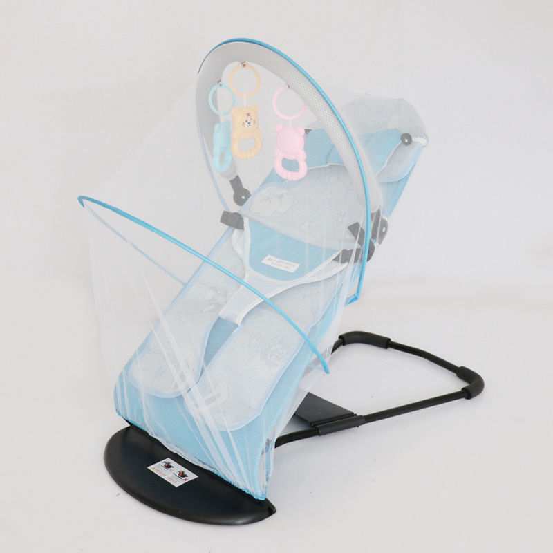 哄娃婴儿摇摇椅哄睡摇椅躺椅摇篮床儿安抚摇篮车可折叠供应链工厂