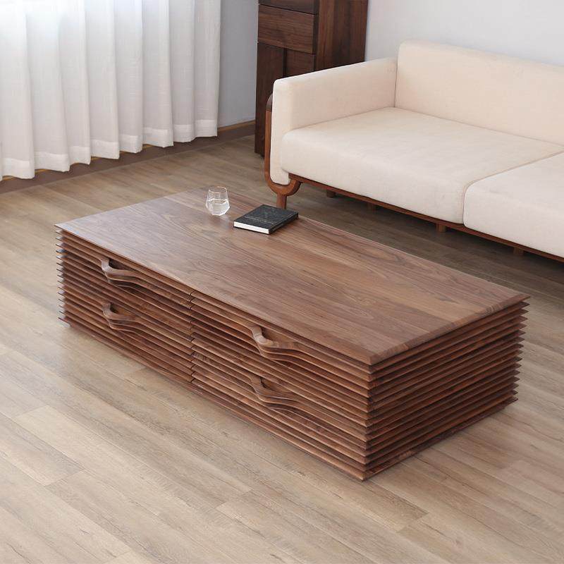 北美黑胡桃木全实木茶几茶桌北欧创意客厅原木白橡木收纳柜茶几柜,电子元器件市场,其它元器件,淘宝优惠券,粉丝福利购,淘宝优惠卷