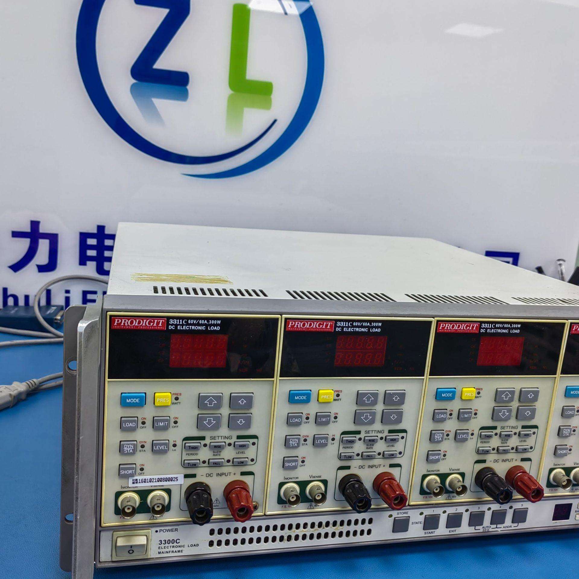 租博计PRODIGIT 3300C+3311C直流电子负载 300W 60V 60A博计3311C
