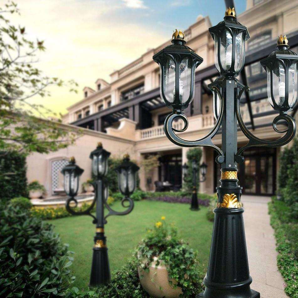 公园广场庭院住宅小区道路照明亮化LED庭院灯路灯高杆景观灯