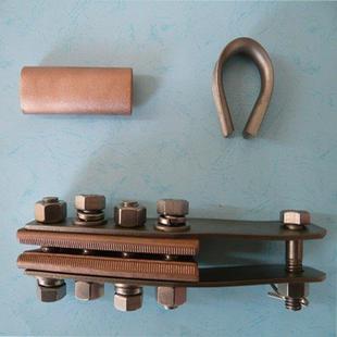 铁路接触网电力金具配件JL03 2005接触线中心锚结线夹II型