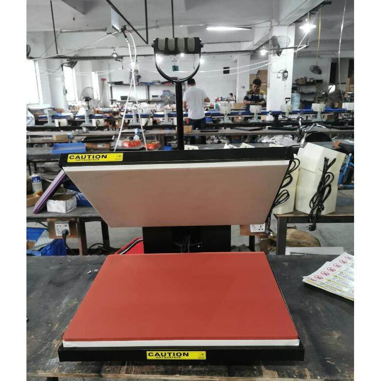 40*60CM上下双发热高压直压烫画机热转印机器设备烫印烫钻压烫机