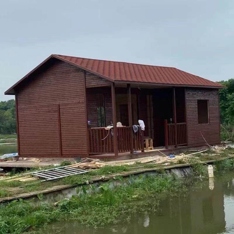木屋木房子防腐木小屋岗亭农家乐木屋游乐园动物木房子