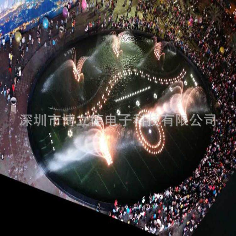 四川内江大型水上音乐喷泉漂浮喷泉生产安装厂家