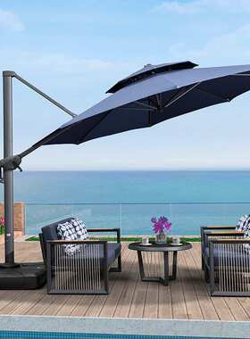 户外伞庭院伞花园别墅室外罗马伞太阳伞 sunbrella户外遮阳伞