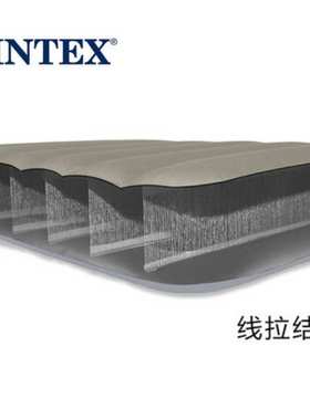 供应INTEX-64701床64702床64703露营午睡植绒豪华舒适充气床
