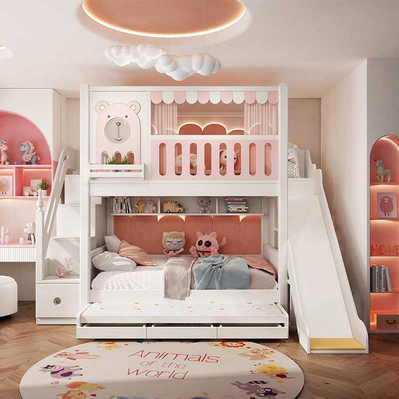 儿童上下床铺双层床女孩男孩公主床城堡树屋高低子母床姐弟床s型,电子元器件市场,其它元器件,淘宝优惠券,粉丝福利购,淘宝优惠卷