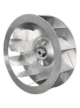 CSA350110013A/B-PW后倾式350mm烤箱风机304不锈钢烤箱风轮