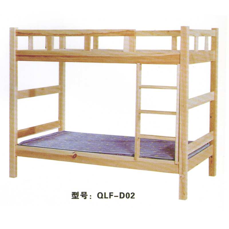 北欧实木单人双人床带床箱经济型出租屋简易上下床儿童床