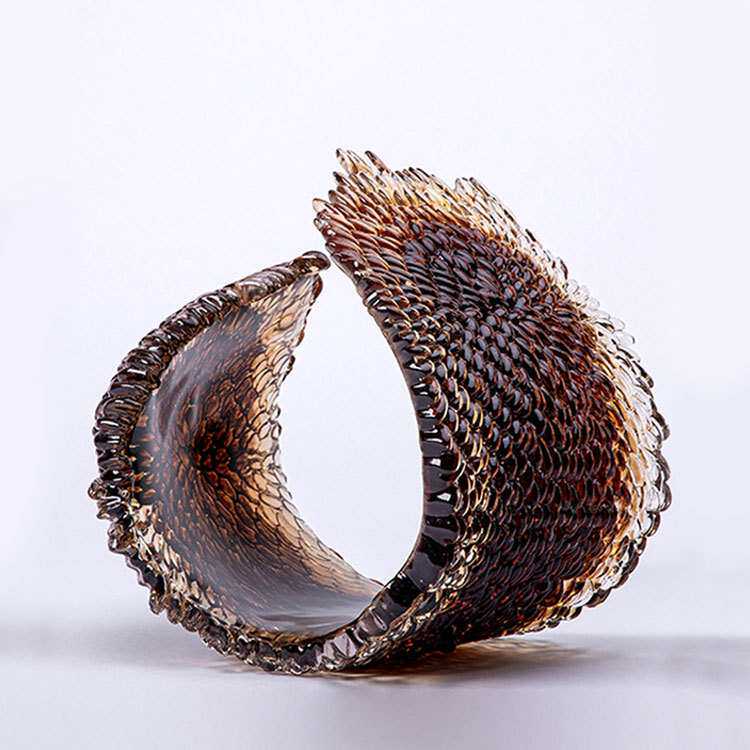 现代简约创意树脂羽翼艺术品摆件售楼部酒店展厅客厅餐桌软装饰品