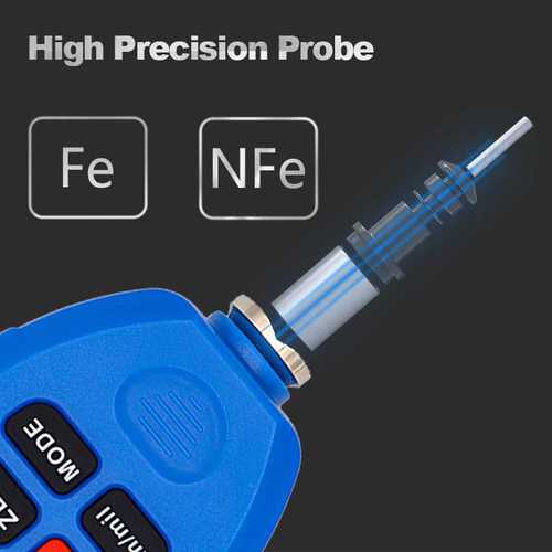 TC-100漆膜仪涂层测厚仪铁铝两用电镀锌层膜厚仪汽车油漆厚度