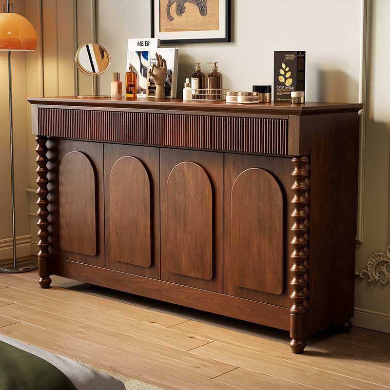 中古风罗马柱餐边柜实木斗柜多功能靠墙边柜美式入户玄关柜装饰柜,模玩/动漫/周边/娃圈三坑/桌游,模型制作工具/辅料耗材,淘宝优惠券,粉丝福利购,淘宝优惠卷