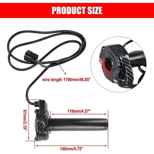 Surron Throttle Handle Imitation Carbon Fiber Throttle Grips