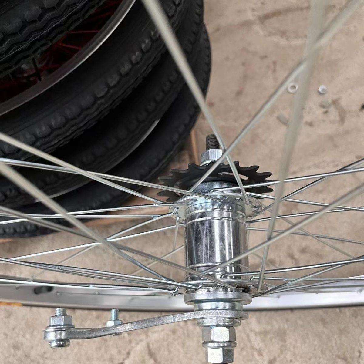 自行车倒刹轮组20寸22寸24寸26寸全套