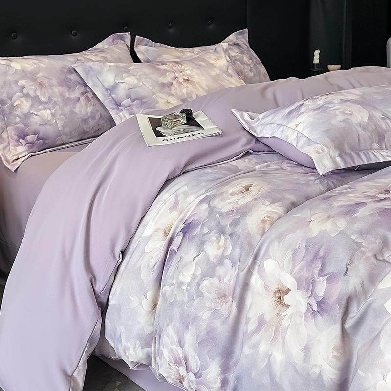 2025款棉代尔天丝莱赛尔四件套床单款家用学生宿舍三件套柔软舒适