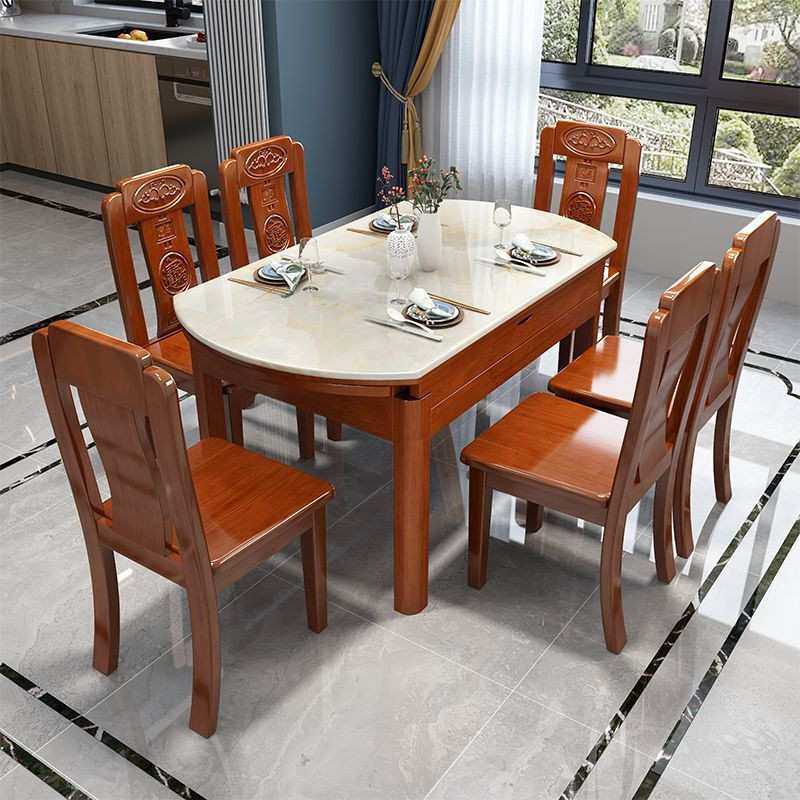 中式大理石餐桌椅家用小户型现代简约可伸缩方圆两用折叠实木桌子,农机/农具/农膜,其它农用工具,淘宝优惠券,粉丝福利购,淘宝优惠卷