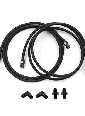 6AN 7FT PTFE变速器冷却器管路组件，GM 4L60 700R4 TH350 TH400