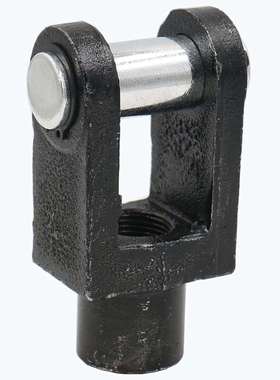 Baomain脚法兰CY-125用于脚安装与气动标准气缸SC125配合使