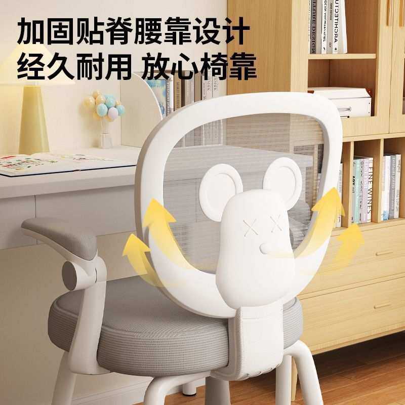 四平八稳儿童学习椅可升降调节家用写字椅小学生矫正坐姿书桌椅子