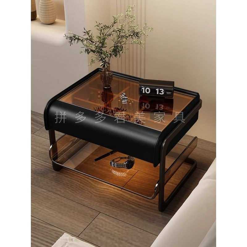 置物架阳台小茶几沙发边几边柜床头边桌角几客厅迷你桌子家用床边,3C数码配件,USB灯,淘宝优惠券,粉丝福利购,淘宝优惠卷