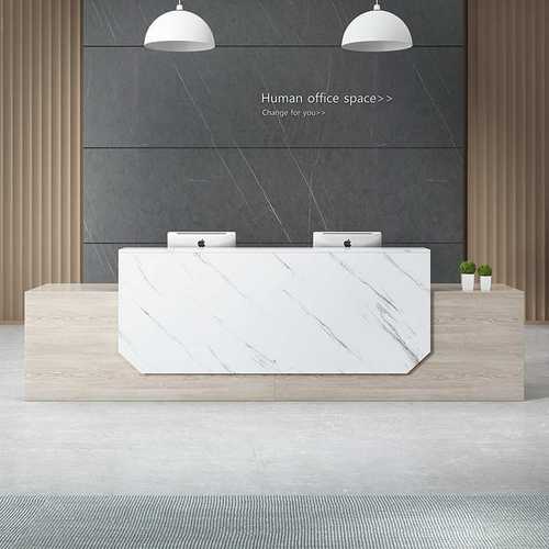 上海前台公司接待台办公吧台收银简约现代酒店咨询桌服务台