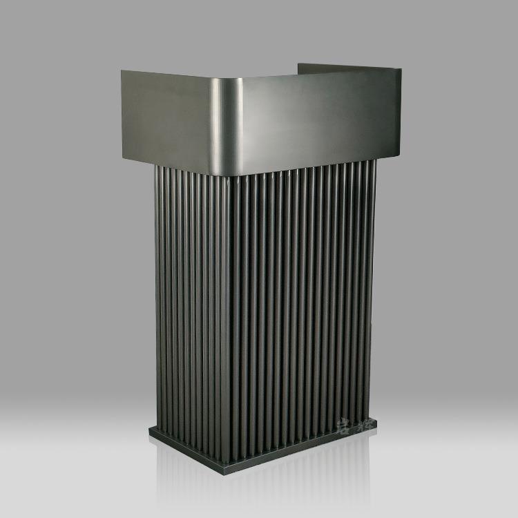 新款不锈钢户外房地产演讲台岗亭物业报告台接待台迎宾台 A位台