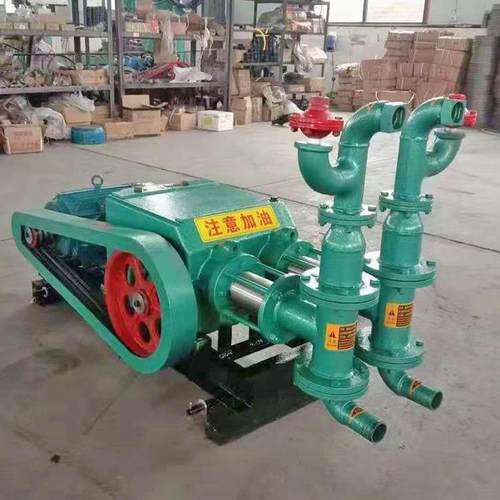 BW160卧式高压砂浆泵 单缸柱塞灌浆泵 基坑隧道双液水泥注浆机