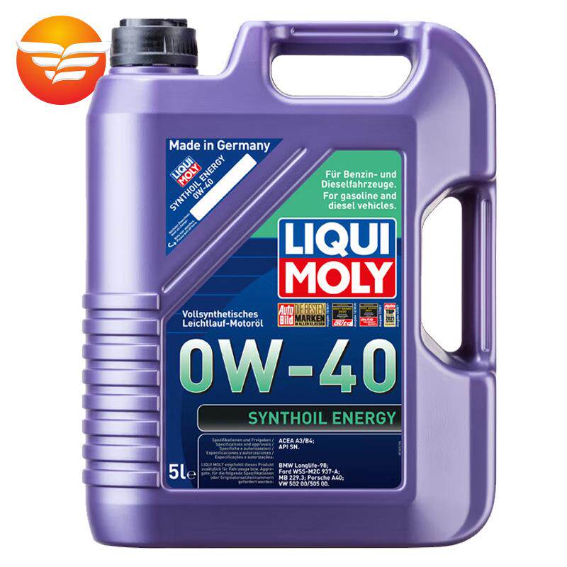 力魔 德国原装进口 能量型PAO全合成机油 0W-40 SN A3/B4级 5L