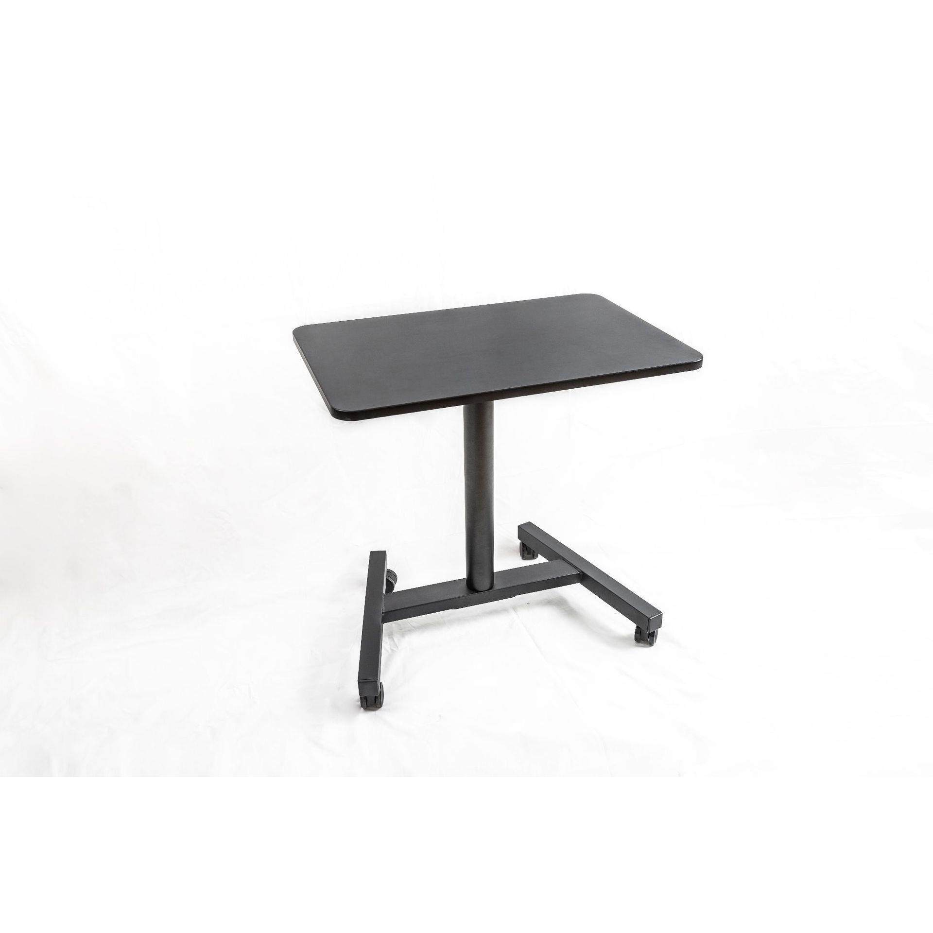 现货气杆调节高度办公桌可移动便捷咖啡桌电脑桌床头