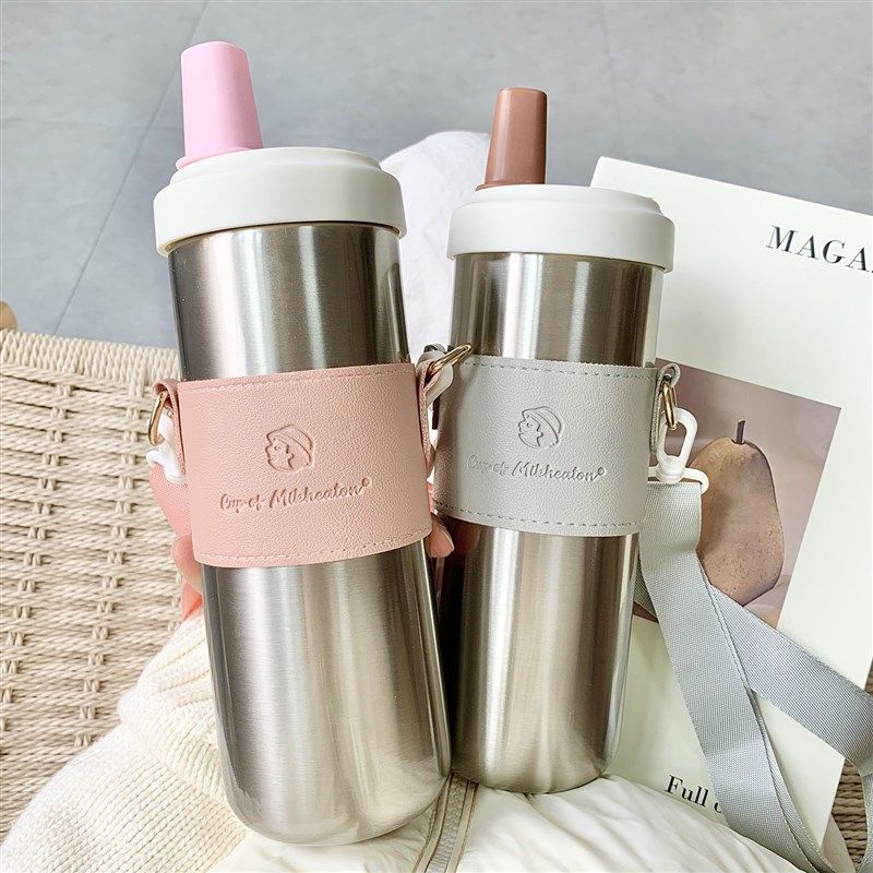 奶茶冰霸杯大容量保温杯女生办公室吸管水杯子手提斜跨女冷热饮杯,餐饮具,保冷/保温杯,淘宝优惠券,粉丝福利购,淘宝优惠卷