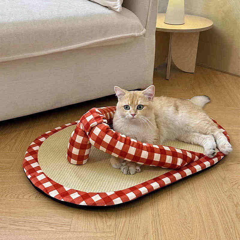凉席拖鞋宠物垫子猫窝垫藤席睡垫地垫夏季降温冰垫凉窝狗窝狗垫子