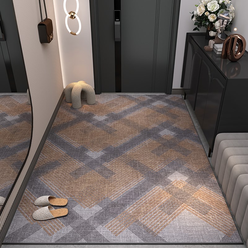 地垫入户门垫新款2024进门口地毯客厅家用脚垫可裁剪玄关防滑垫子