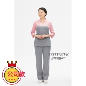 克丽缇娜工作服七分袖 sO至4xL现货厂家直 与公司面料相同无色差