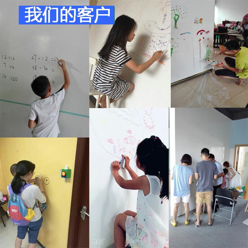 水性白板漆画板漆涂鸦漆黑板绘画漆可搭配K磁力漆学校儿童放画画