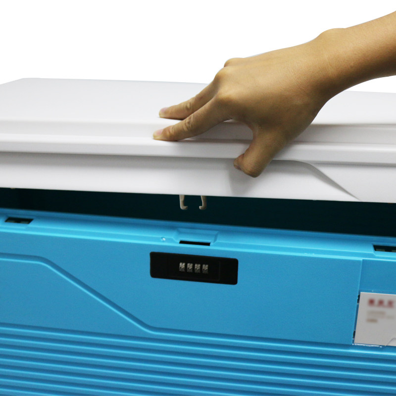 汽车收纳箱车载特大号塑料带锁箱子储物箱大容量密码整理箱后备箱