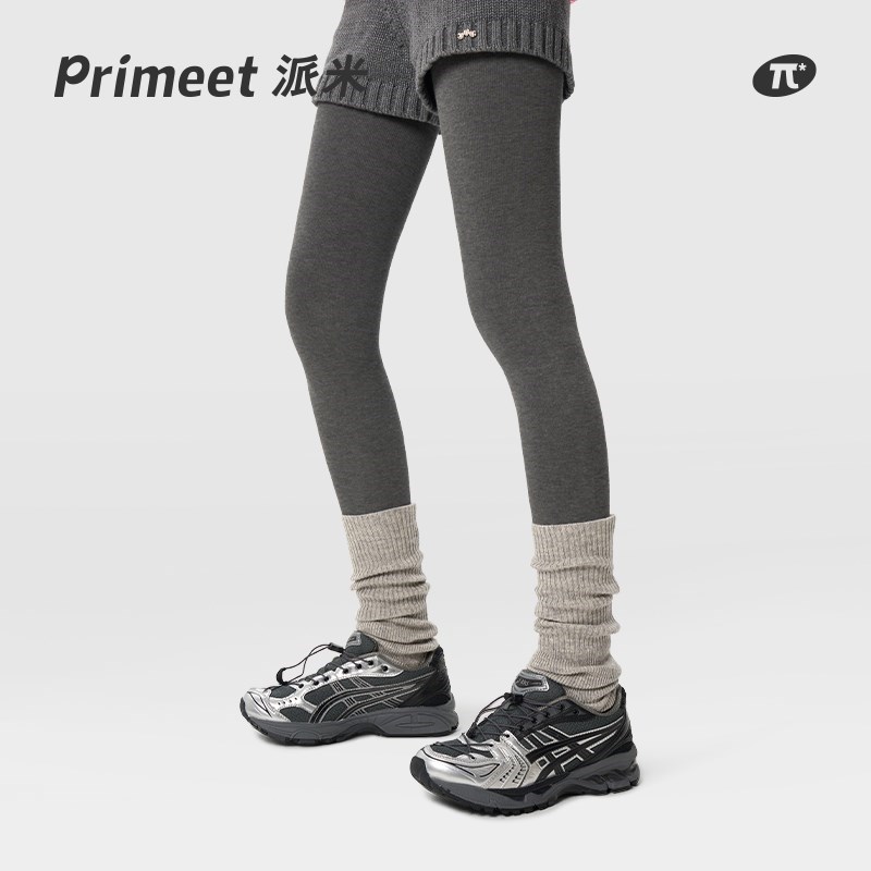 深灰色加绒加厚连裤袜女秋冬保暖打底裤袜冬季竖条纹黑色袜裤外穿