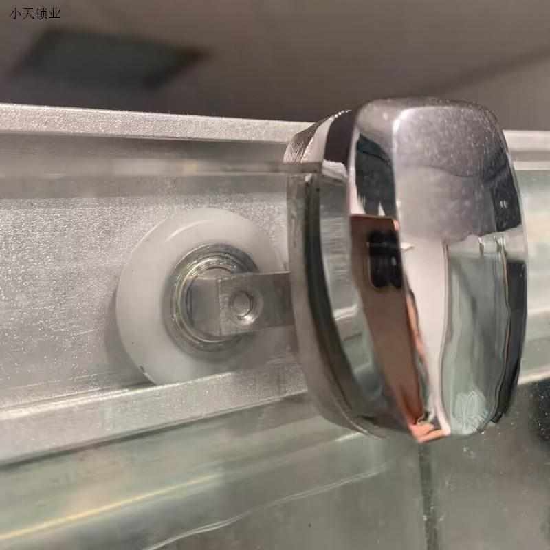 推拉门轨道吊轮浴室淋浴房玻璃门移门吊滑轮滚轮配件吊轨老式滑.