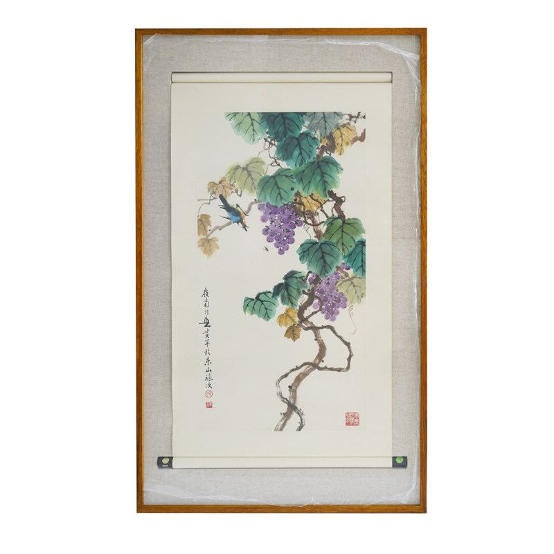 菠萝格木I 立体框实物装裱实木相框现代简约画框定制国画卷轴订制