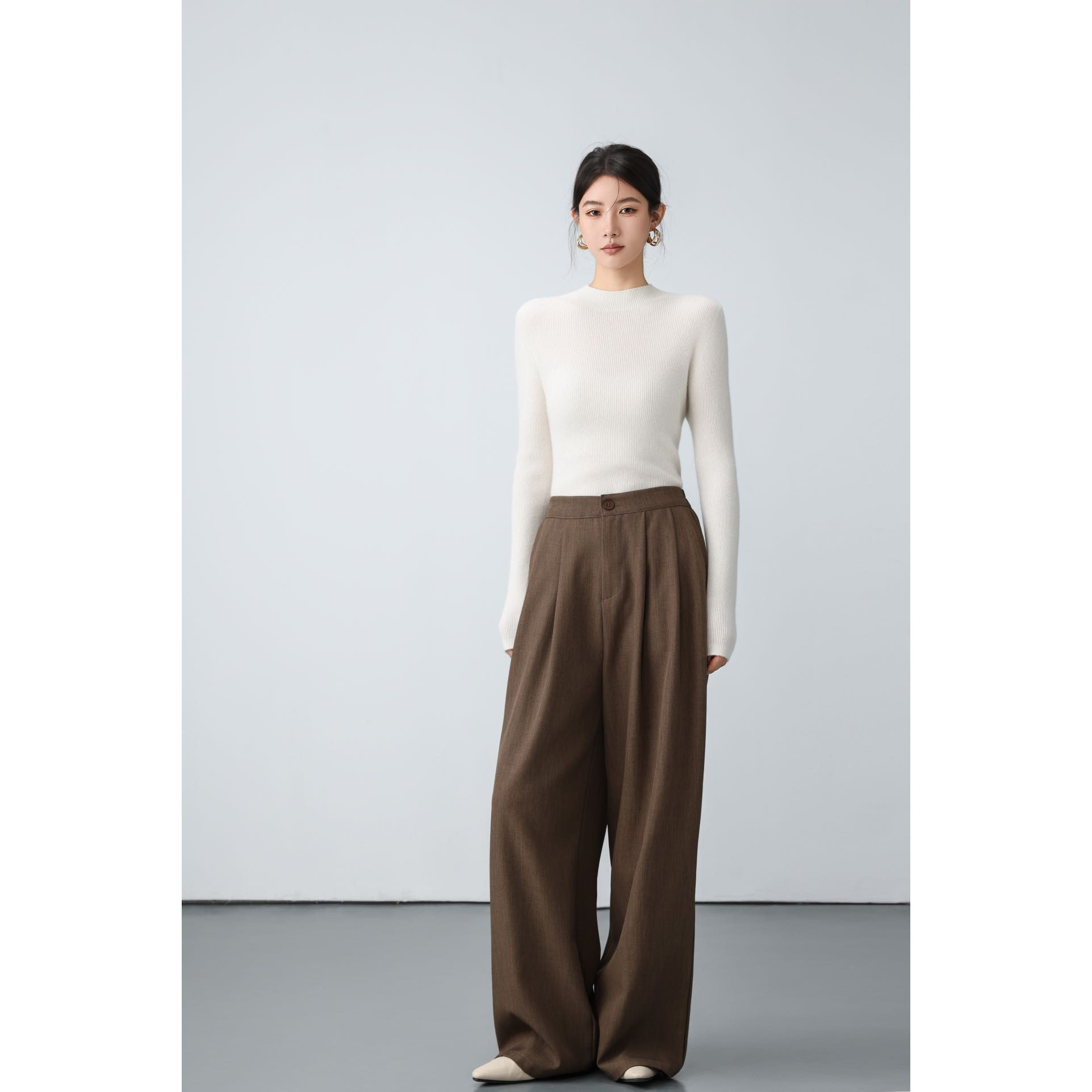 【12-27】9012 新款低领羊绒衫 100%羊绒,女装/女士精品,羊绒衫,淘宝优惠券,粉丝福利购,淘宝优惠卷