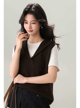 【12-27】9050新款女士羊绒马甲 100%羊绒