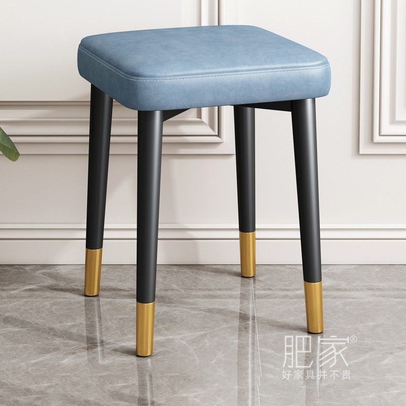 家用小型高腿凳子舒服久坐可叠放凳子单D人客厅餐厅餐凳椅子MS388