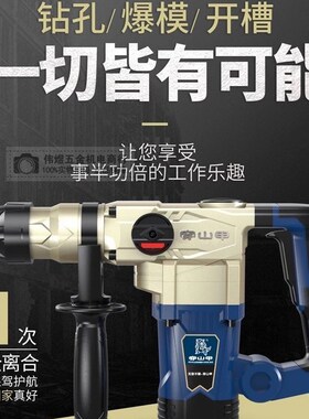穿山甲电锤26C两用电锤工业级电镐大功率混泥土O开槽冲击钻C31离