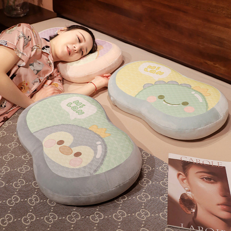 冰豆豆枕头记忆棉护颈枕儿童睡觉午休枕I助睡眠宿舍学生单人枕家