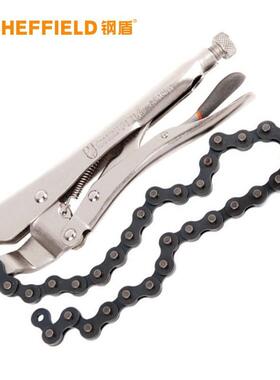 钢盾SHEFFIELD S048011链条式大力钳19英寸 多功能万用夹钳压力钳