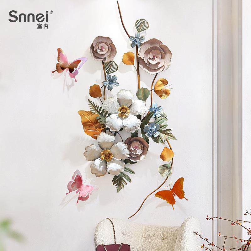 欧式客厅墙面装饰品挂件 立体铁艺壁饰墙饰 餐厅墙壁挂饰