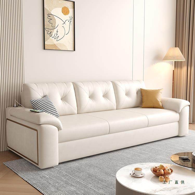 网红款猫抓皮沙发床小户型奶油风多功能折叠两用直排双人2025新款,3C数码配件,USB灯,淘宝优惠券,粉丝福利购,淘宝优惠卷