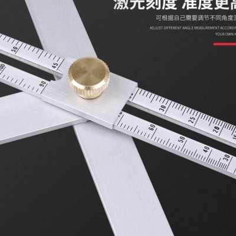 。多功能万用悬吊式天花板裁边对角器角度尺高精度刻度仪量角器木