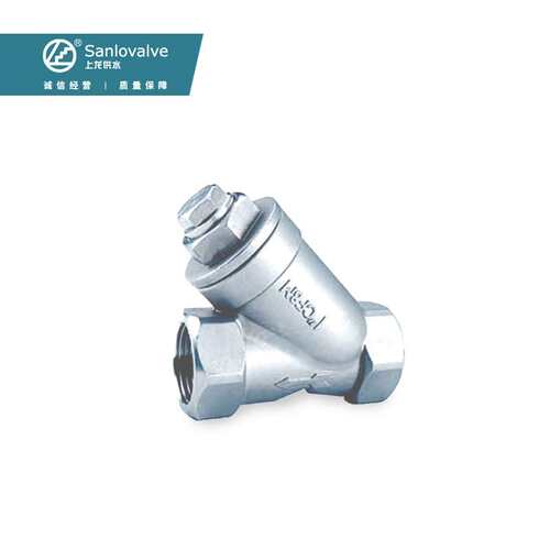 不锈钢Y型丝口过滤器 可加工SY11-16P丝口螺纹Y型过滤器