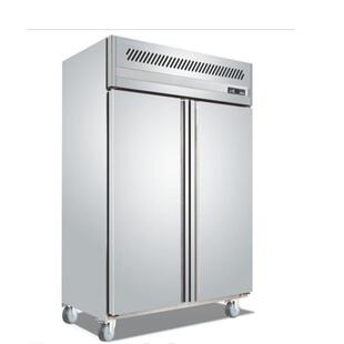 双门冰柜-22℃低温冷柜风冷厨房冰柜 Stainless steel freezer